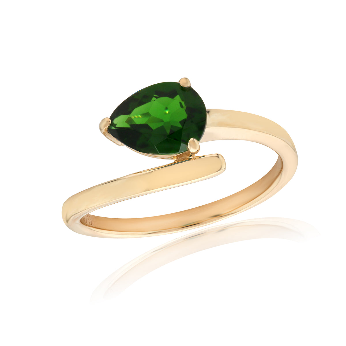 9Y Chrome Diopside Ring