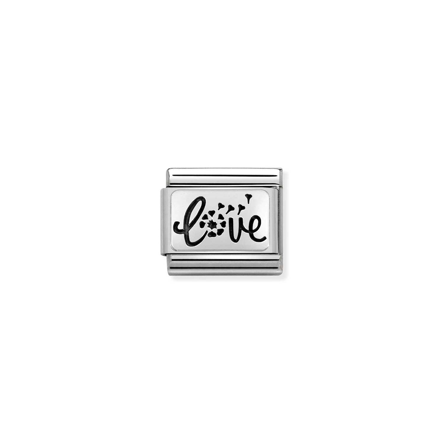 Nomination Composable Classic 'Love With Flower' Link