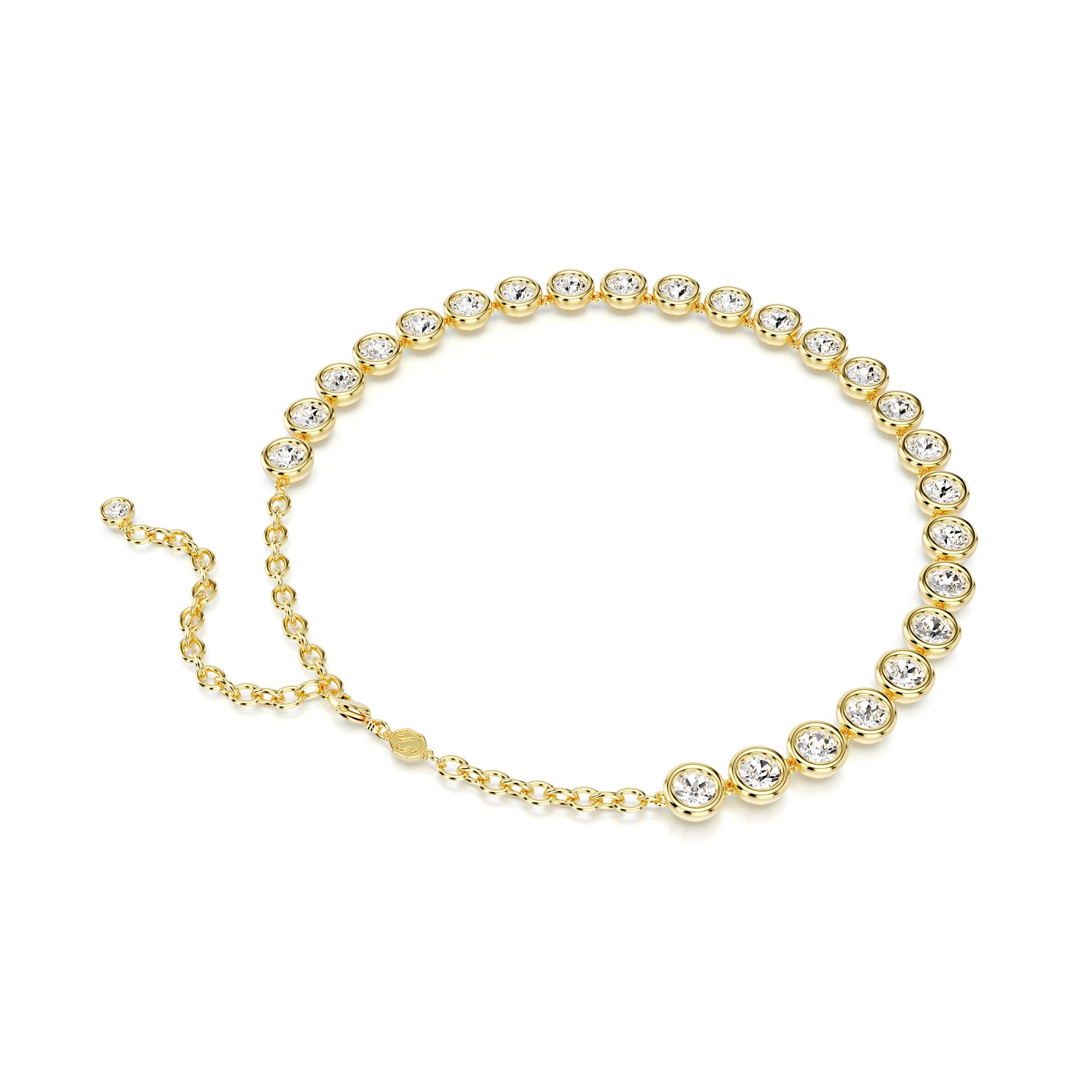 Swarovski Imber Necklace Rd GOS/White CRY