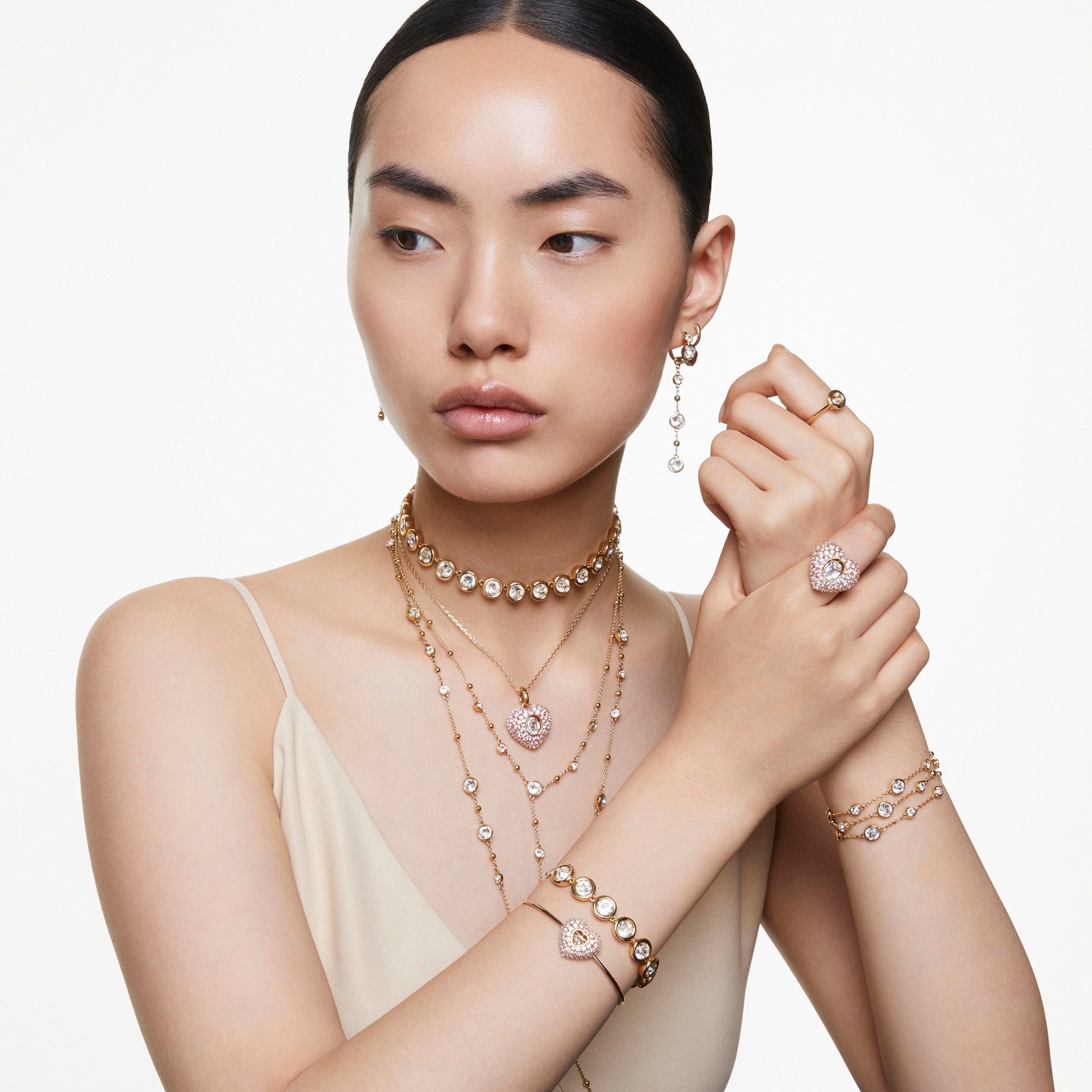 Swarovski Imber Bclt CRY/GOS - M Bracelet