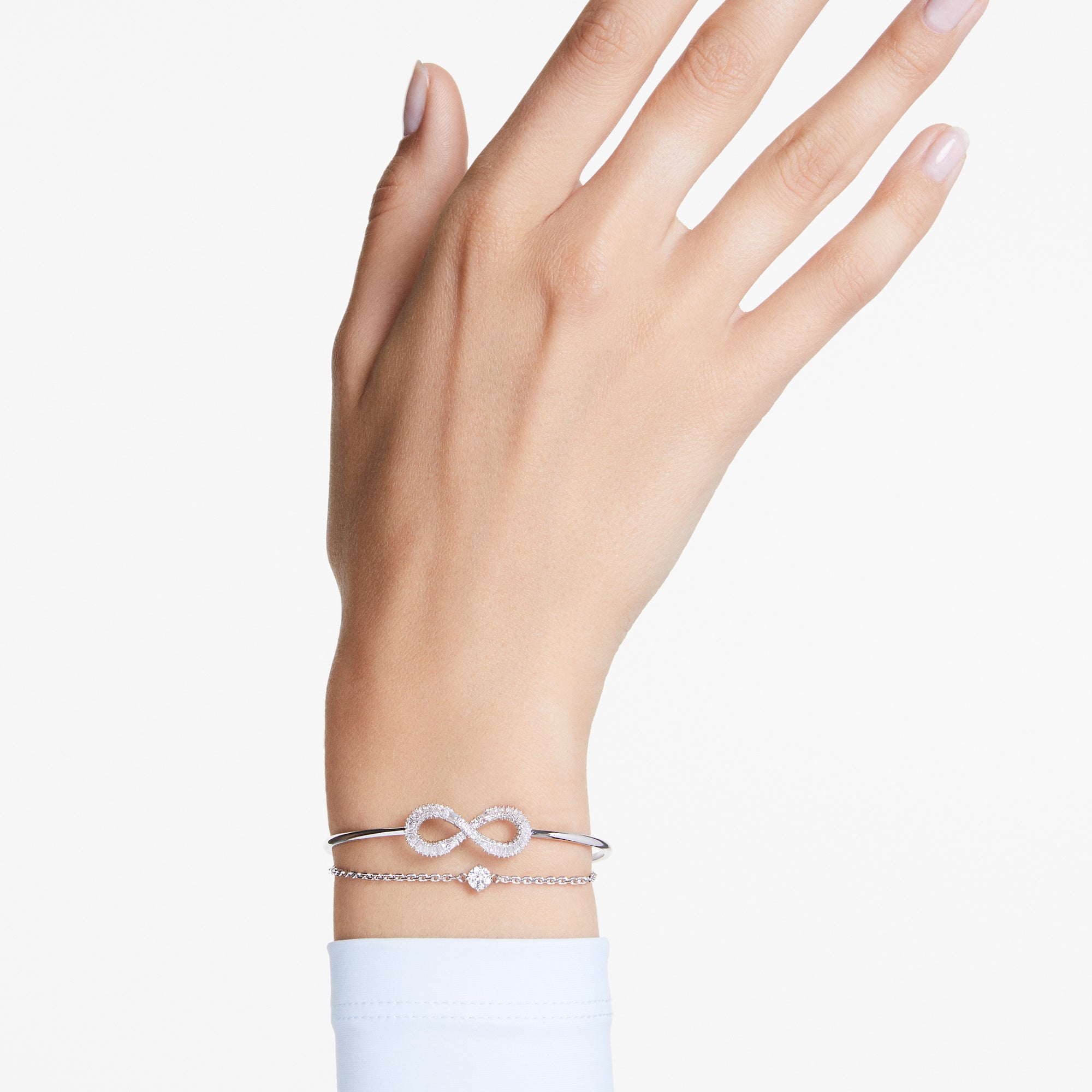 Hyperbola Bangle CRY/RHS- M