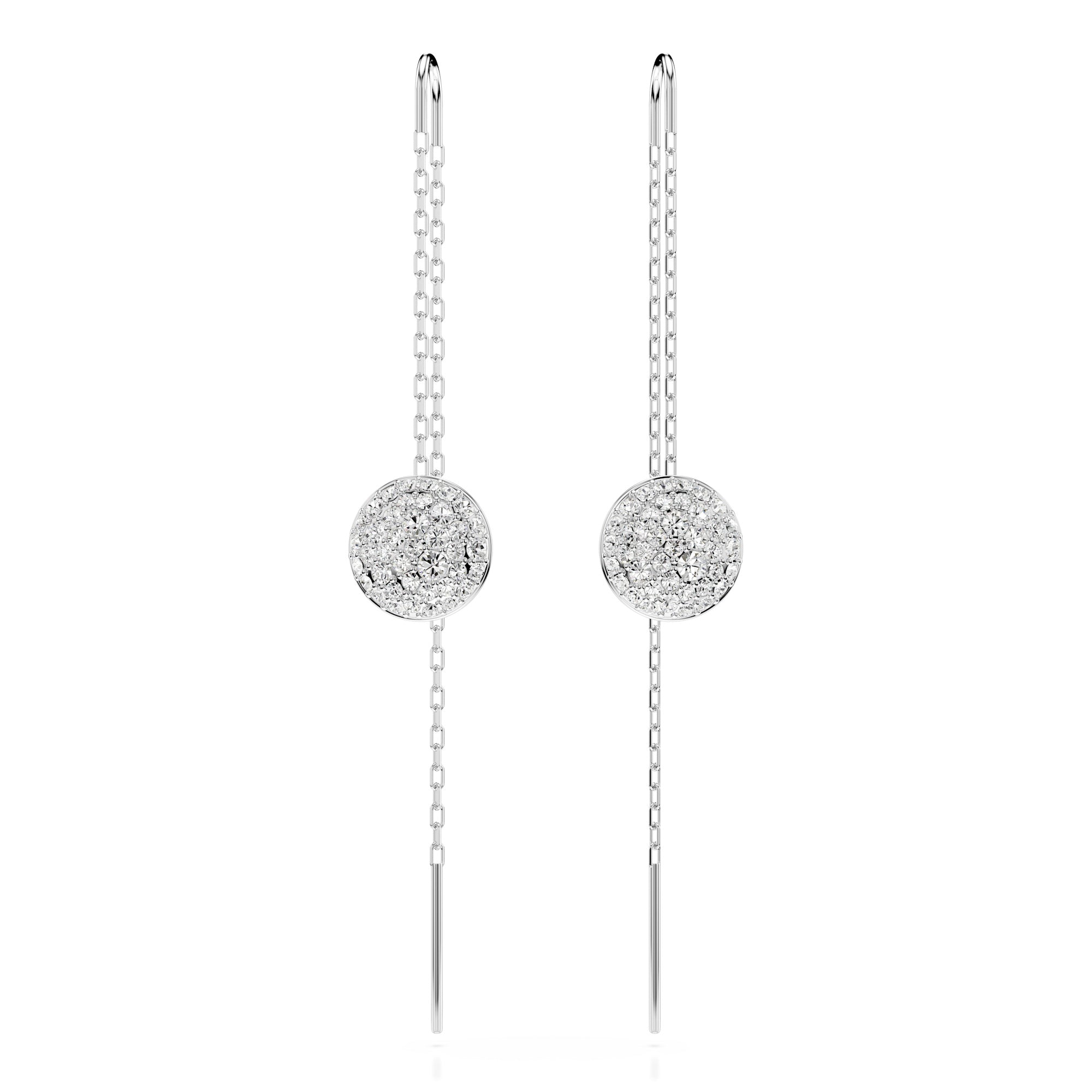 Swarovski Sublima Drop Ergs CRY/RHS Earrings