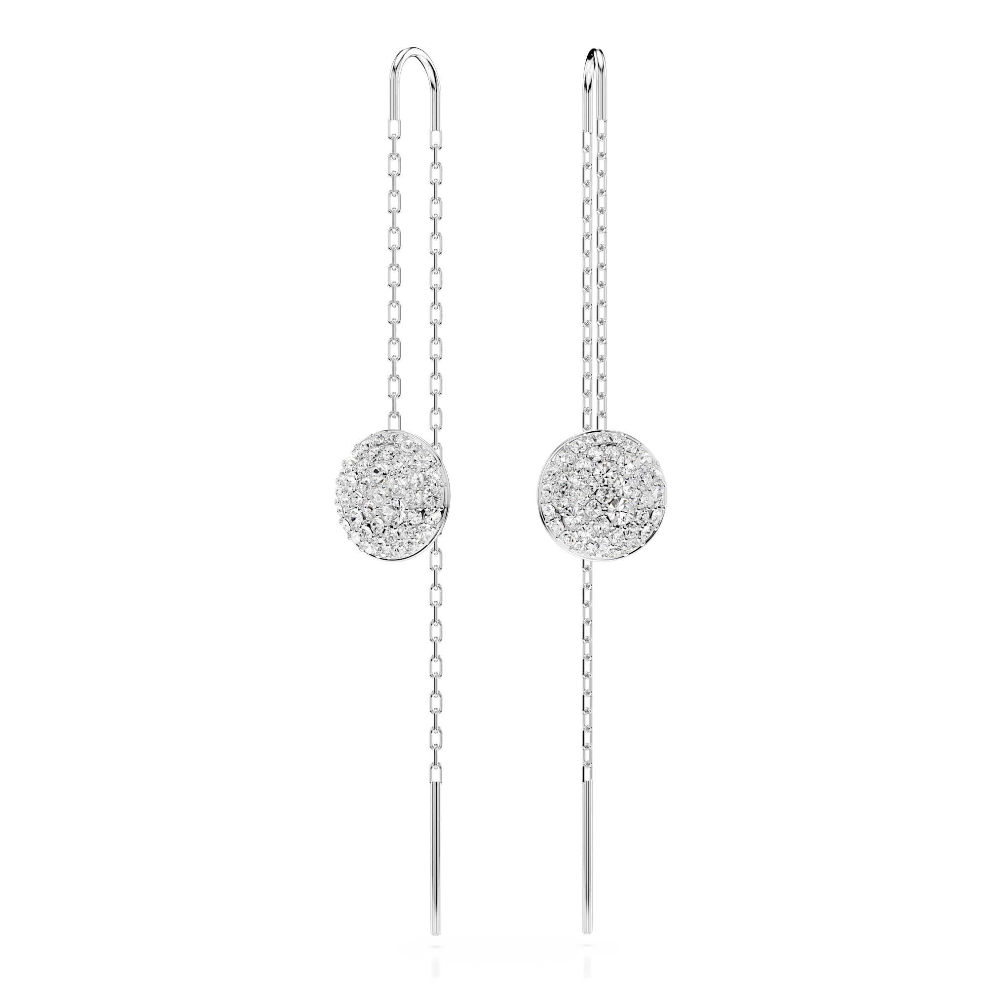 Swarovski Sublima Drop Ergs CRY/RHS Earrings