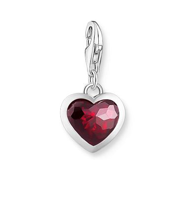 SS Red Heart Charm