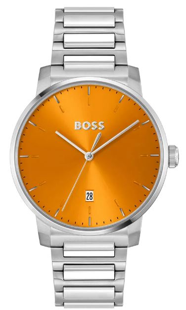 BOSS Mens Dean Blue 41 mm Watch Bracelet