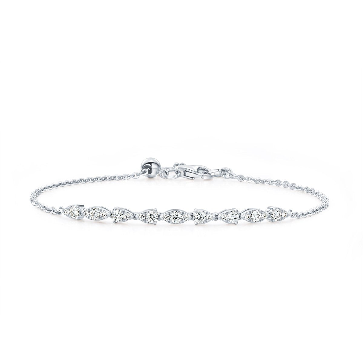 Hearts On Fire 18ct Yellow Gold 0.43ct Aerial Dewdrop Bracelet