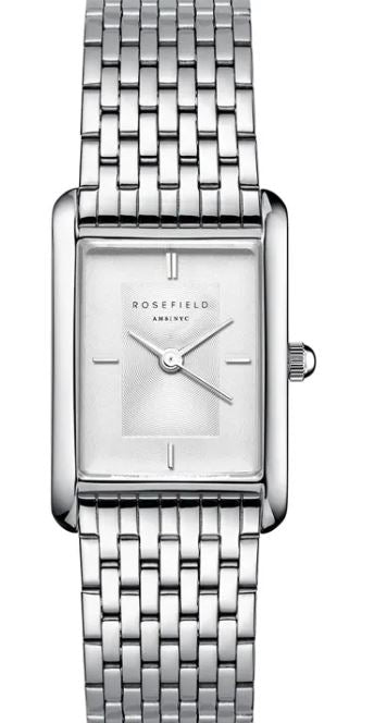 Rosefield Heirloom Quartz Watch 23.5x30.6mm White Dial with Stainless Steel Bracelet