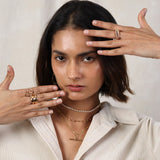 Blast From The Past - Yellow Gold Plated T-Bar On Chain Necklace 45cm