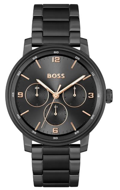 BOSS Mens Contender Multi-function Blue 44mm Watch