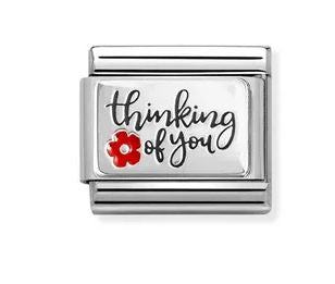 Nomination Composable Classic 'Thinking of You' Charm