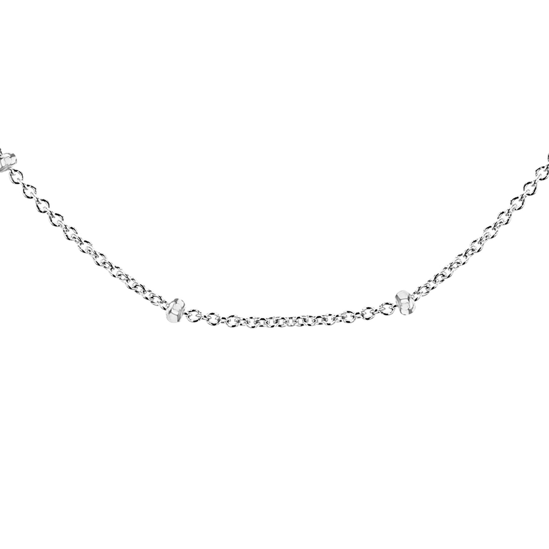 Sterling Silver Ball & Trace Chain 16'