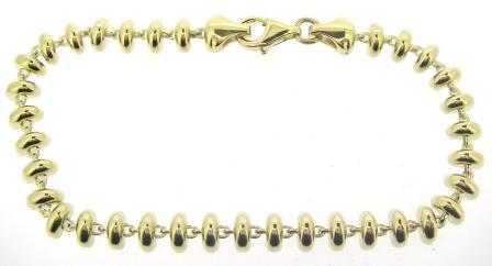 9ct Yellow Gold Fancy Link Bracelet