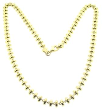 9ct Yellow Gold Fancy Link Necklet