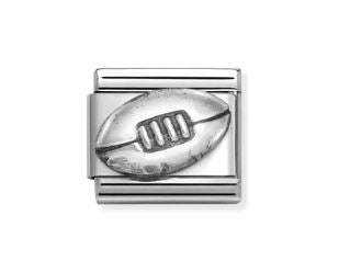 Nomination Composable Classic Rugby Ball Charm