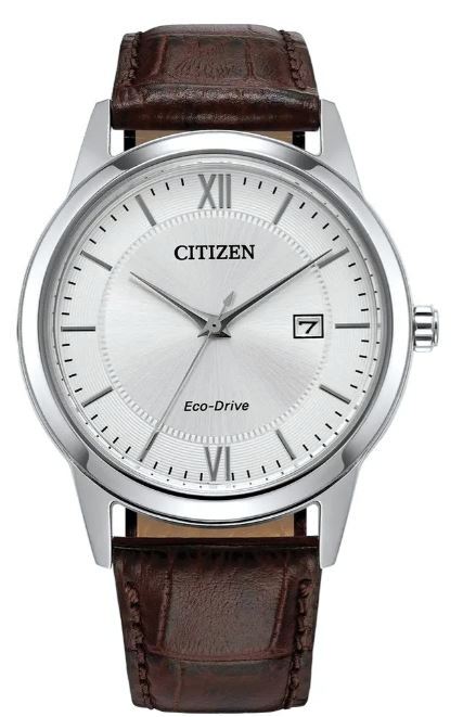 Citizen Mens Eco-Drive Classic Leather Strap 40 mm Watch
