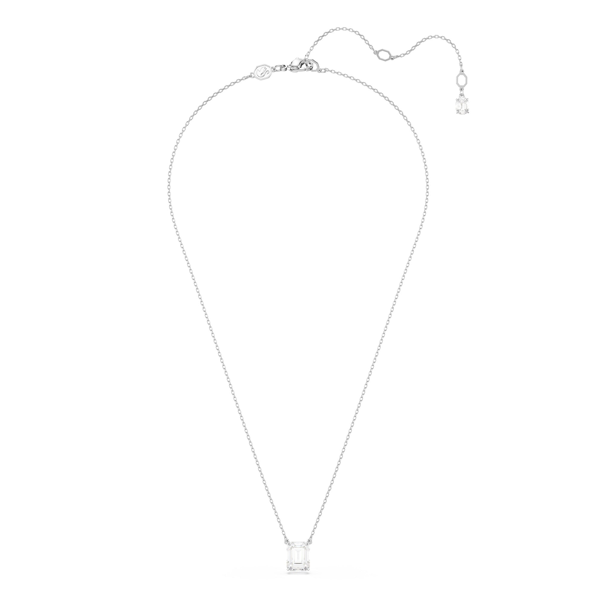 Swarovski Stilla Pndt,Oct, White CRY/RHS