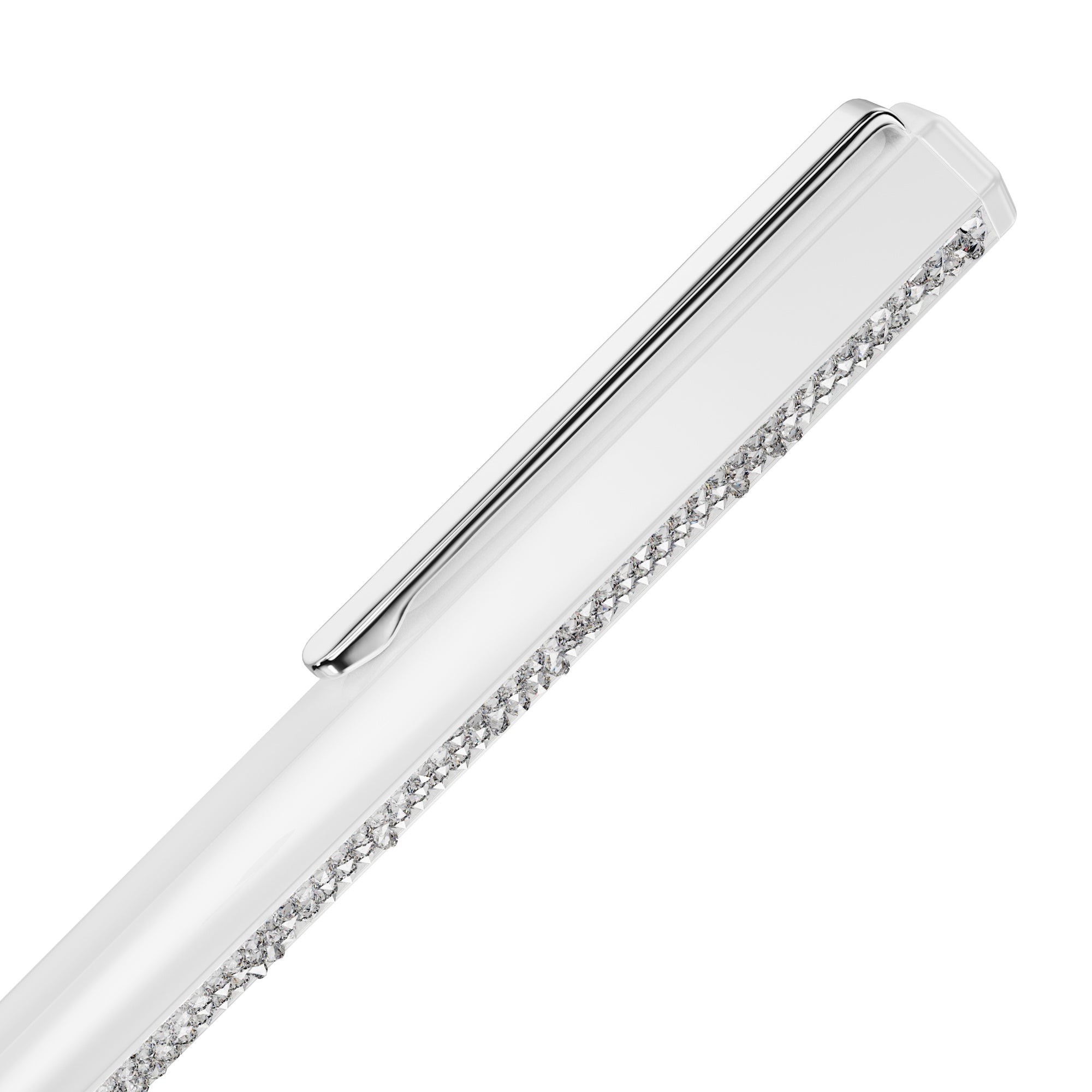 Swarovski Crystal Shimmer Ballpoint Pen - Chrome Plated