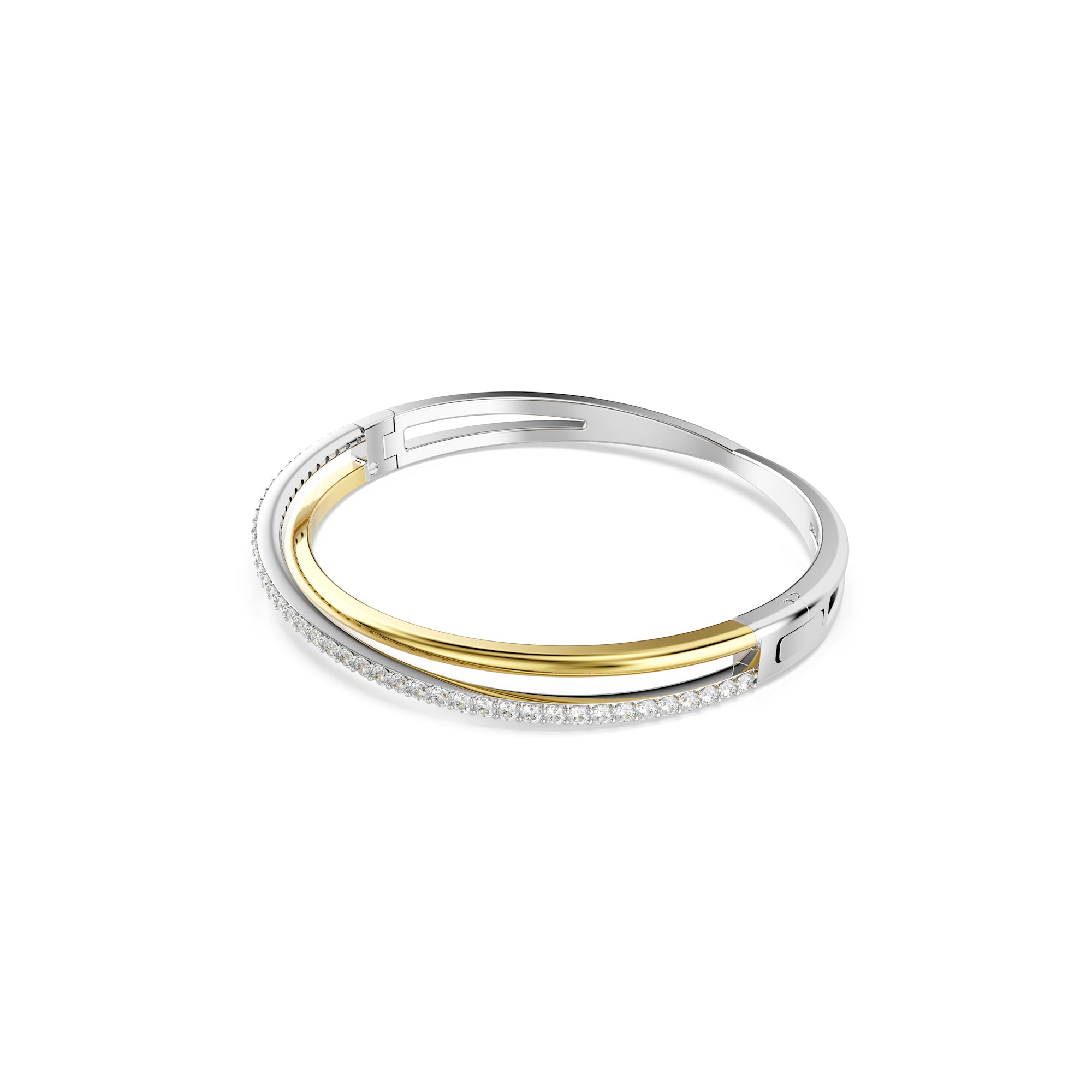 Hyperbola Bangle RHS&GOS/CRY - M
