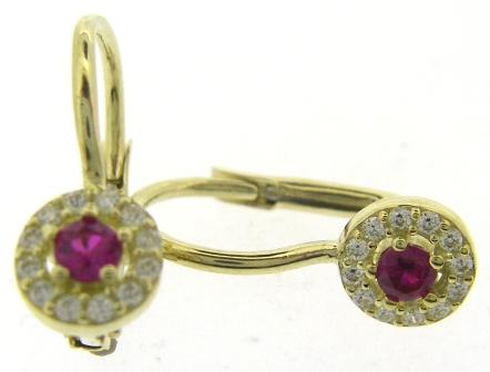 Chic 9ct Yellow Gold Polished Open Square Drop Earrings