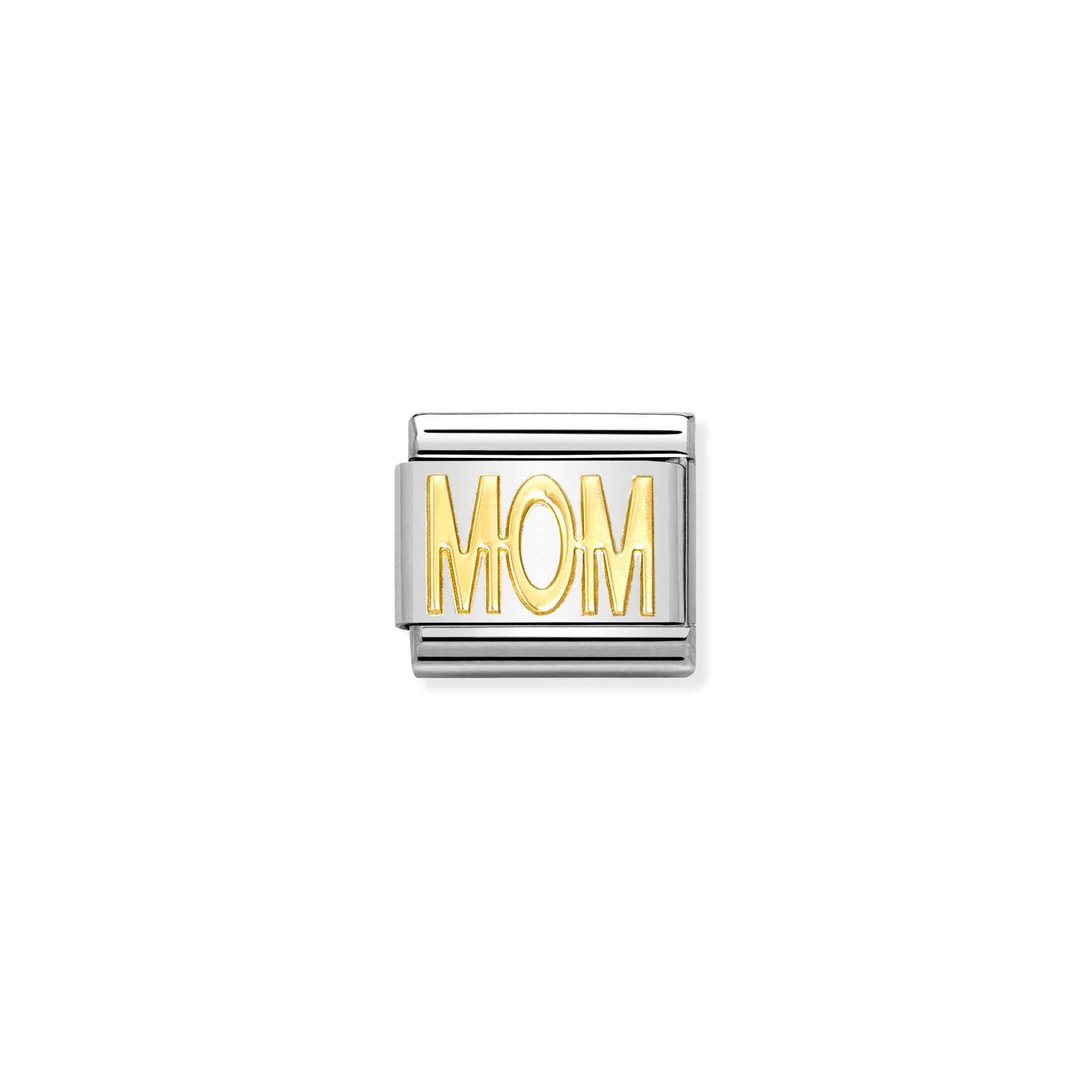Nomination Composable Classic 'MOM' Writings Charm
