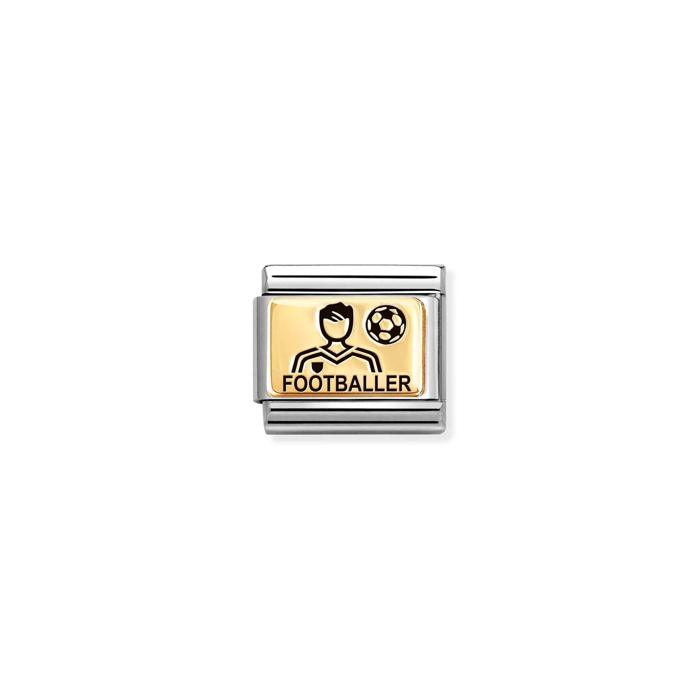 Nomination Composable Classic Men's Footballer Charm