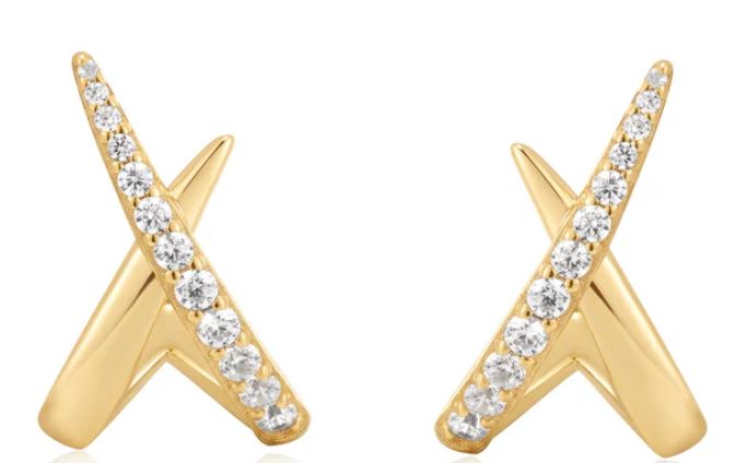 SS/YGP CZ Kiss Stud Ergs