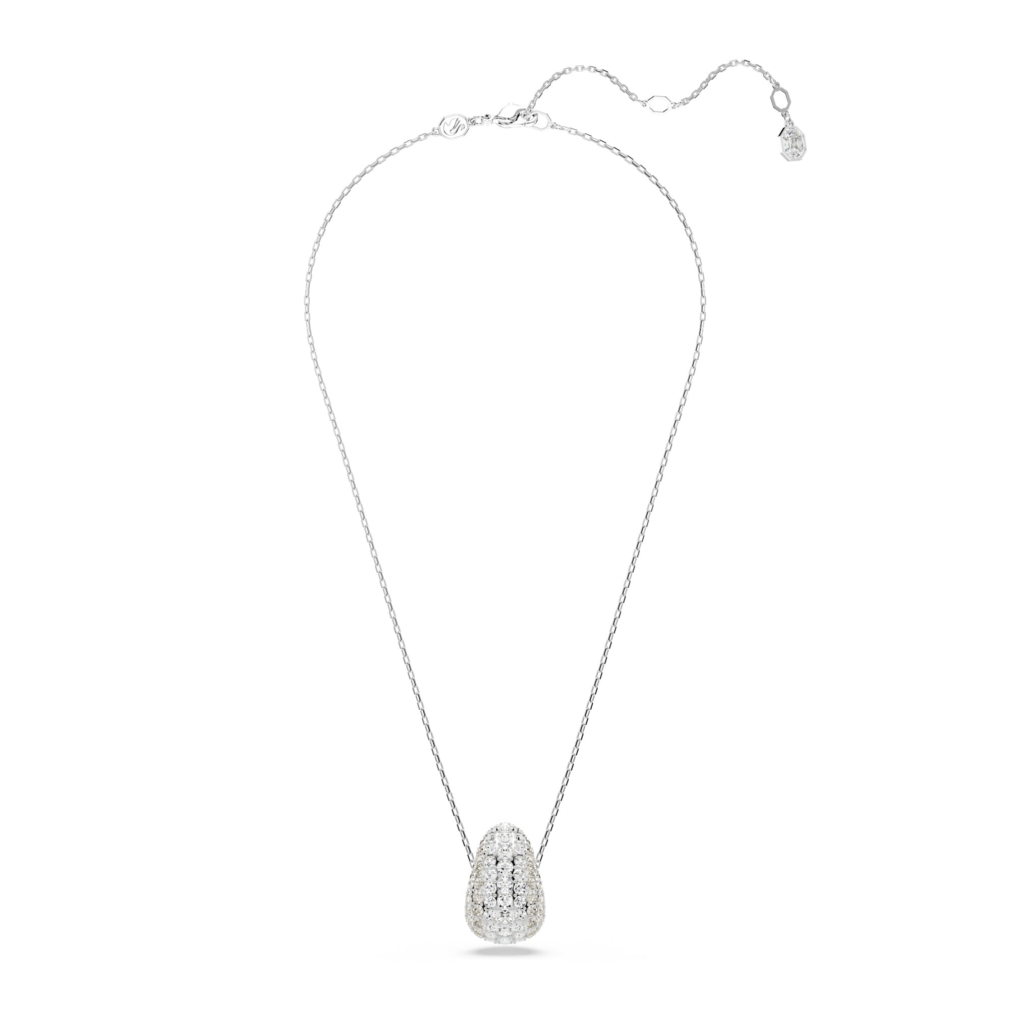 Swarovski Sublima Pendant - Rhodium Plated - White