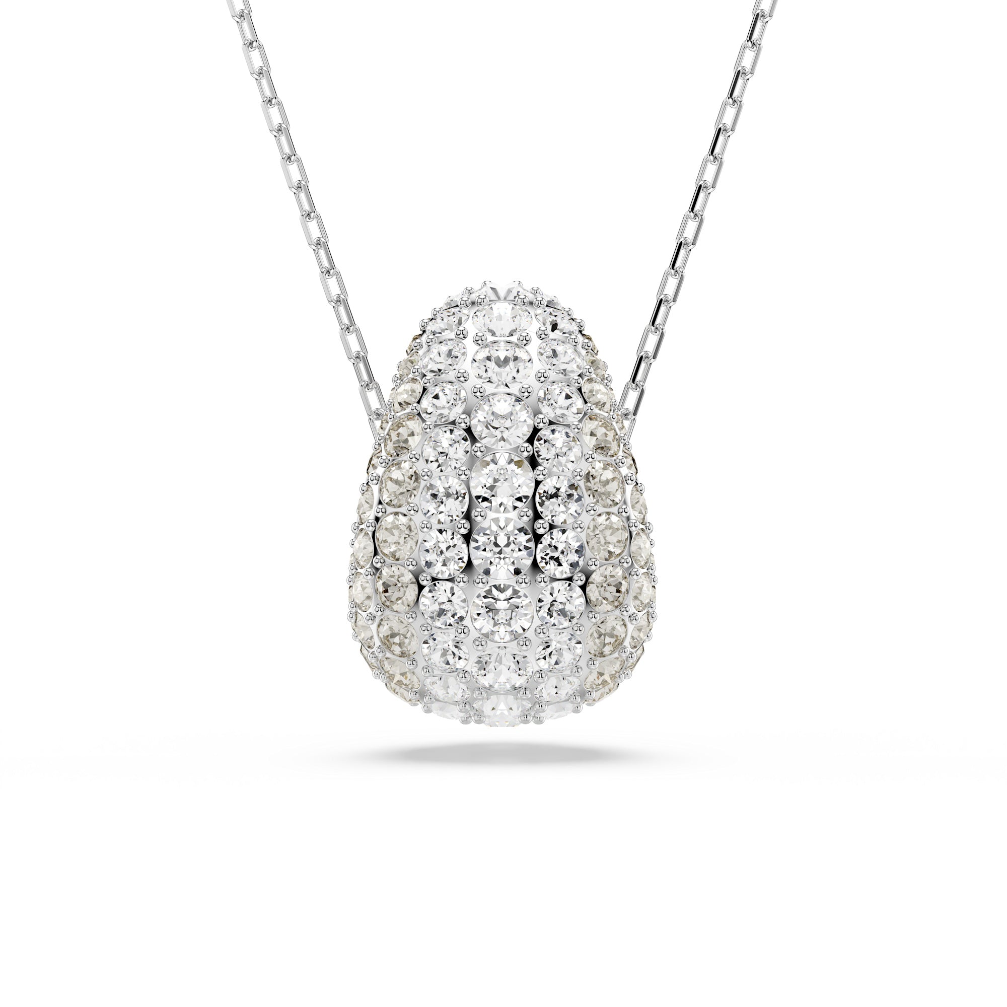 Swarovski Sublima Pendant - Rhodium Plated - White