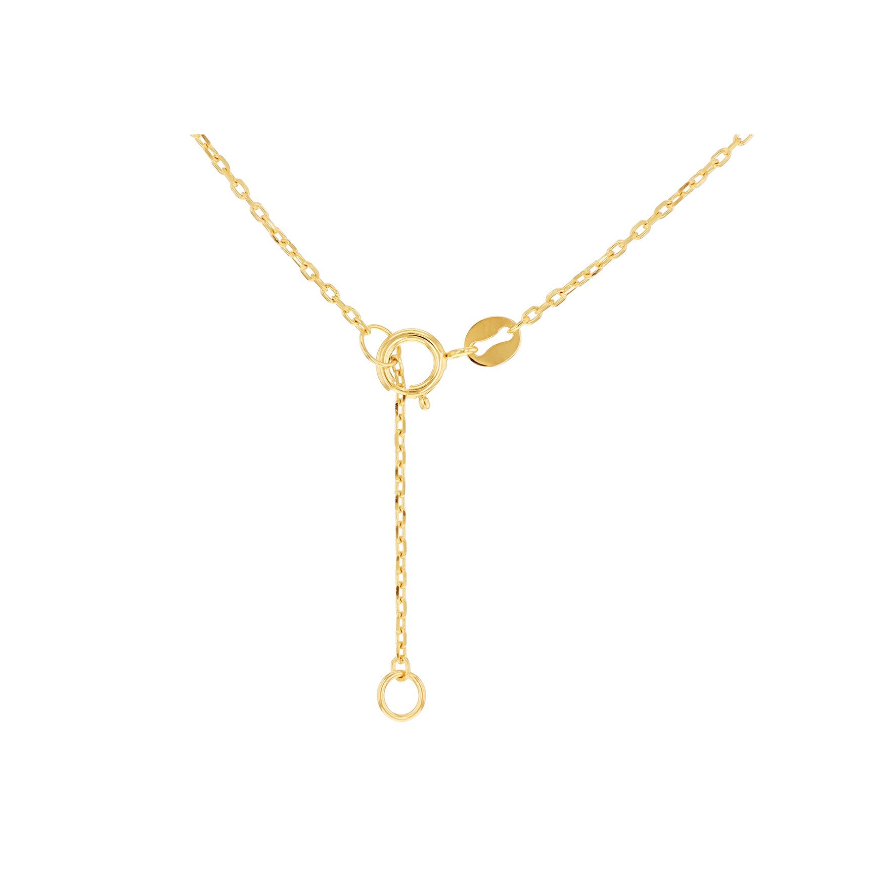 9ct Yellow Gold Mother of Pearl Bar Necklace