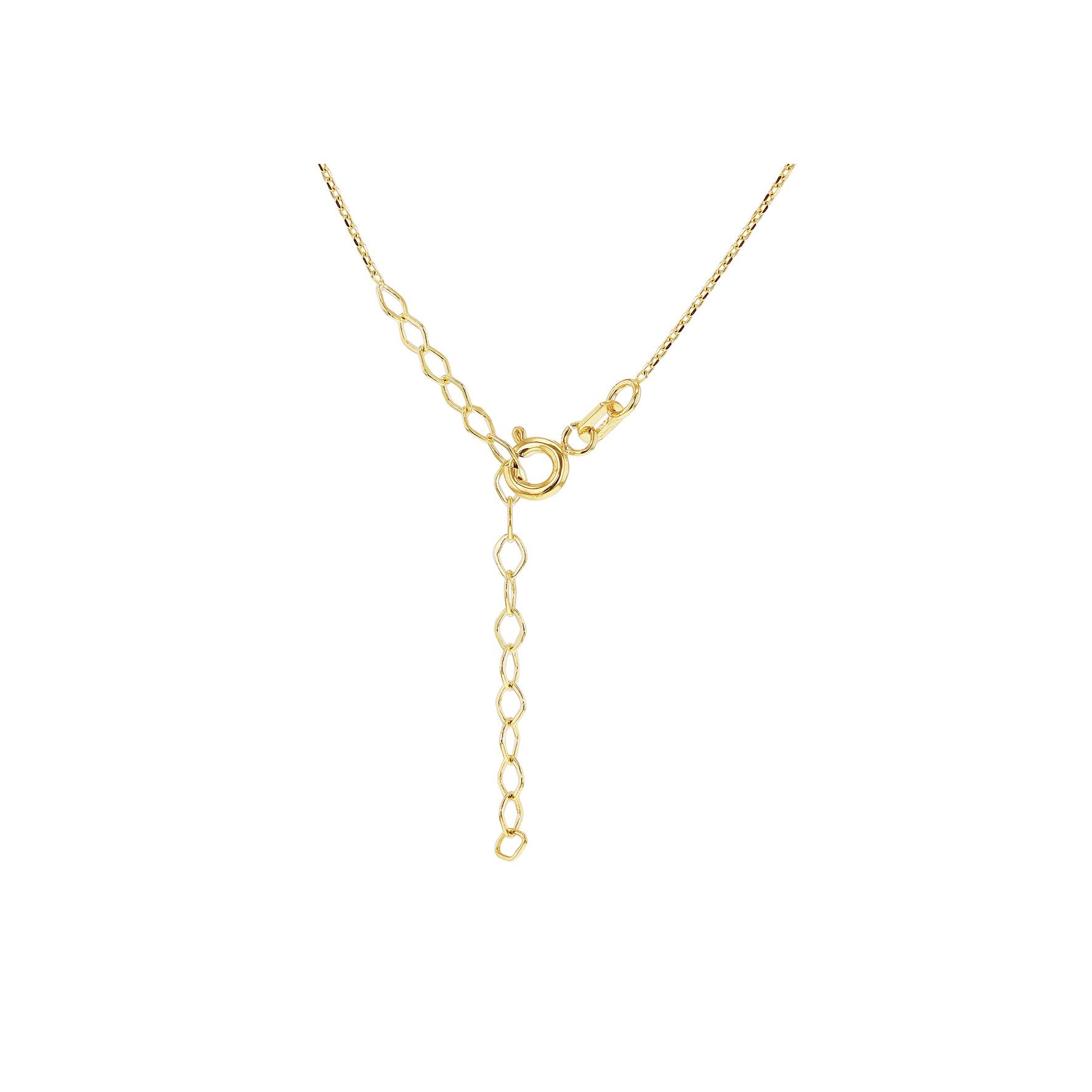 9ct Yellow Gold Cubic Zirconia Trinity Knot Pendant