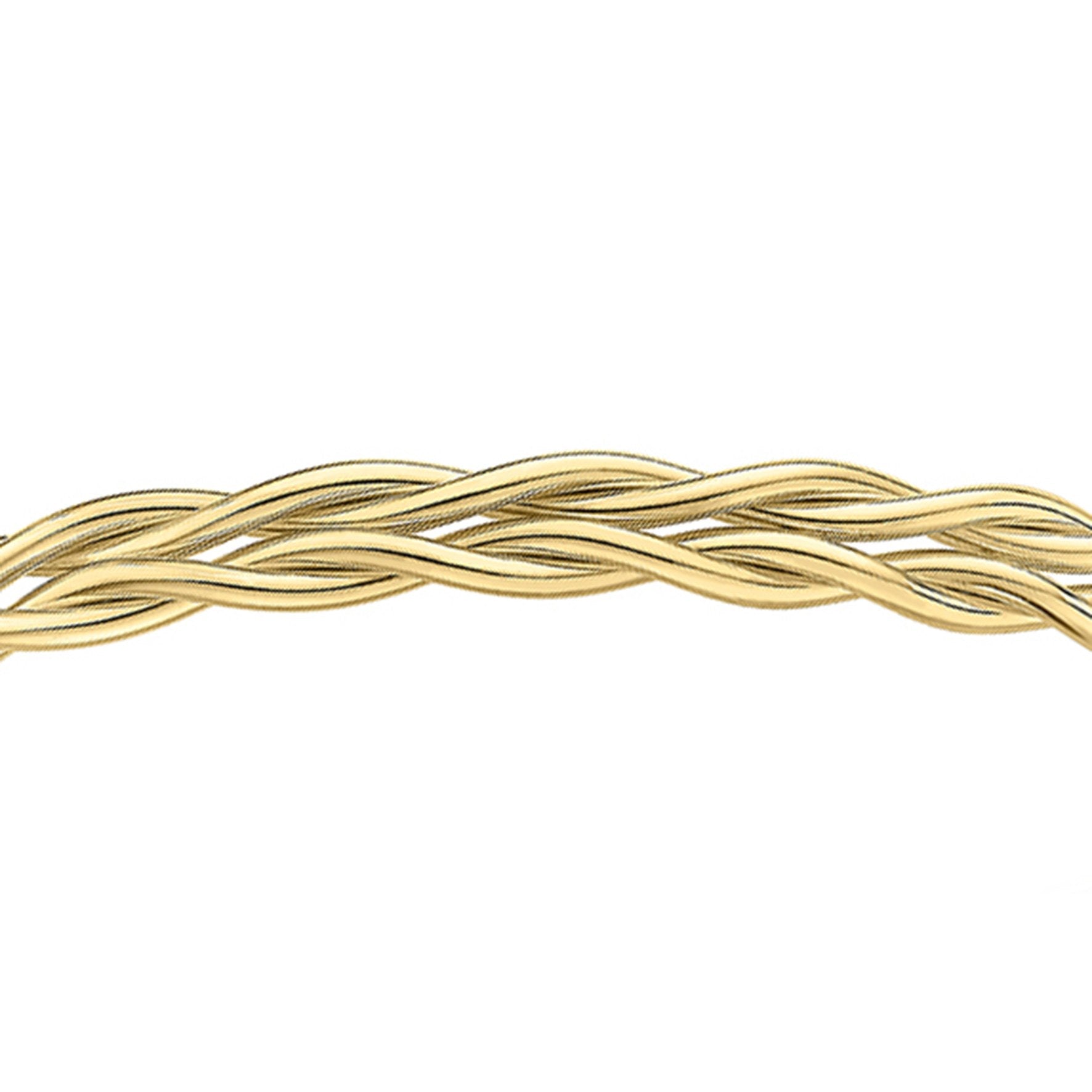 9ct Yellow Gold Double Twist Bangle