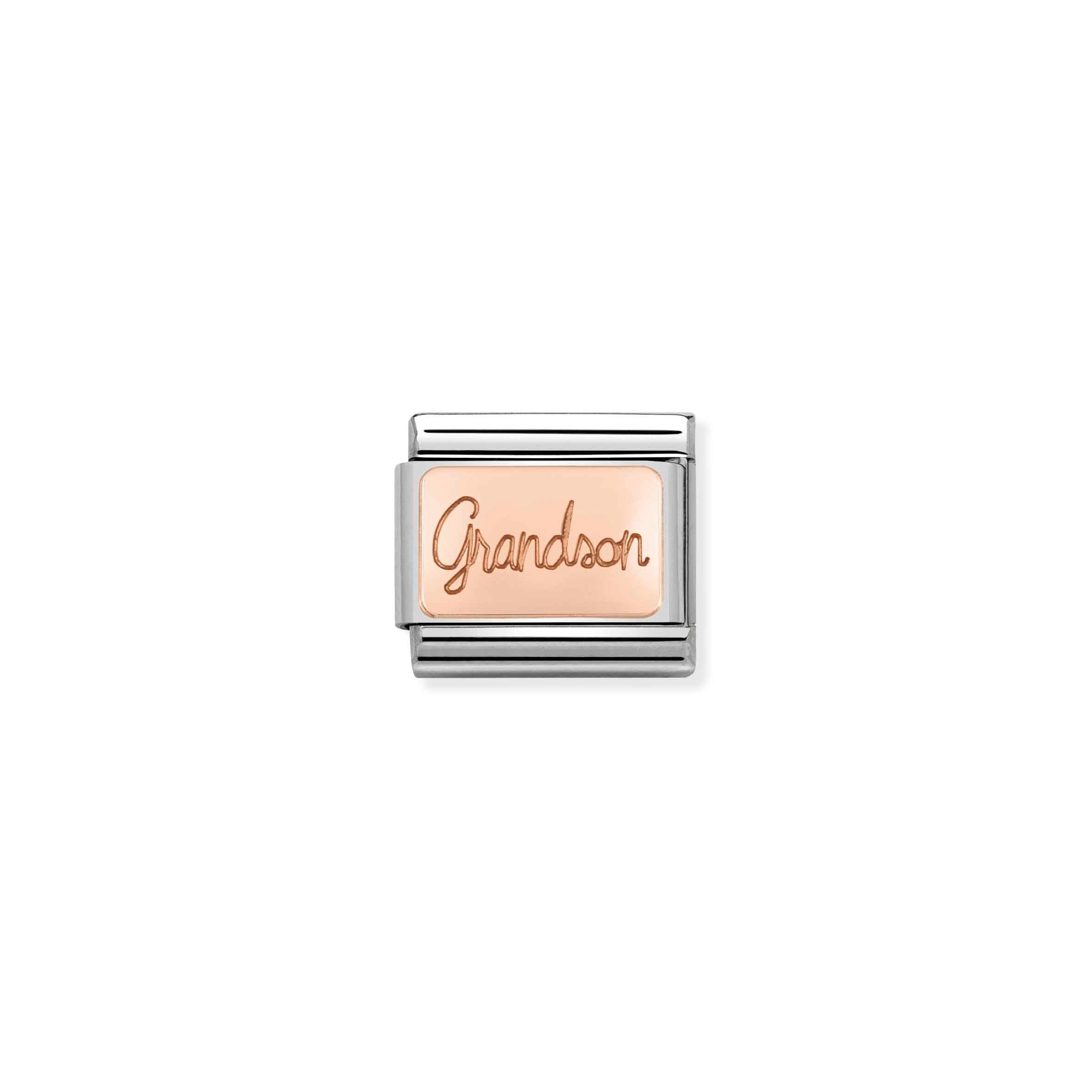 Nomination Composable Classic 'Grandson' Engraved Charm