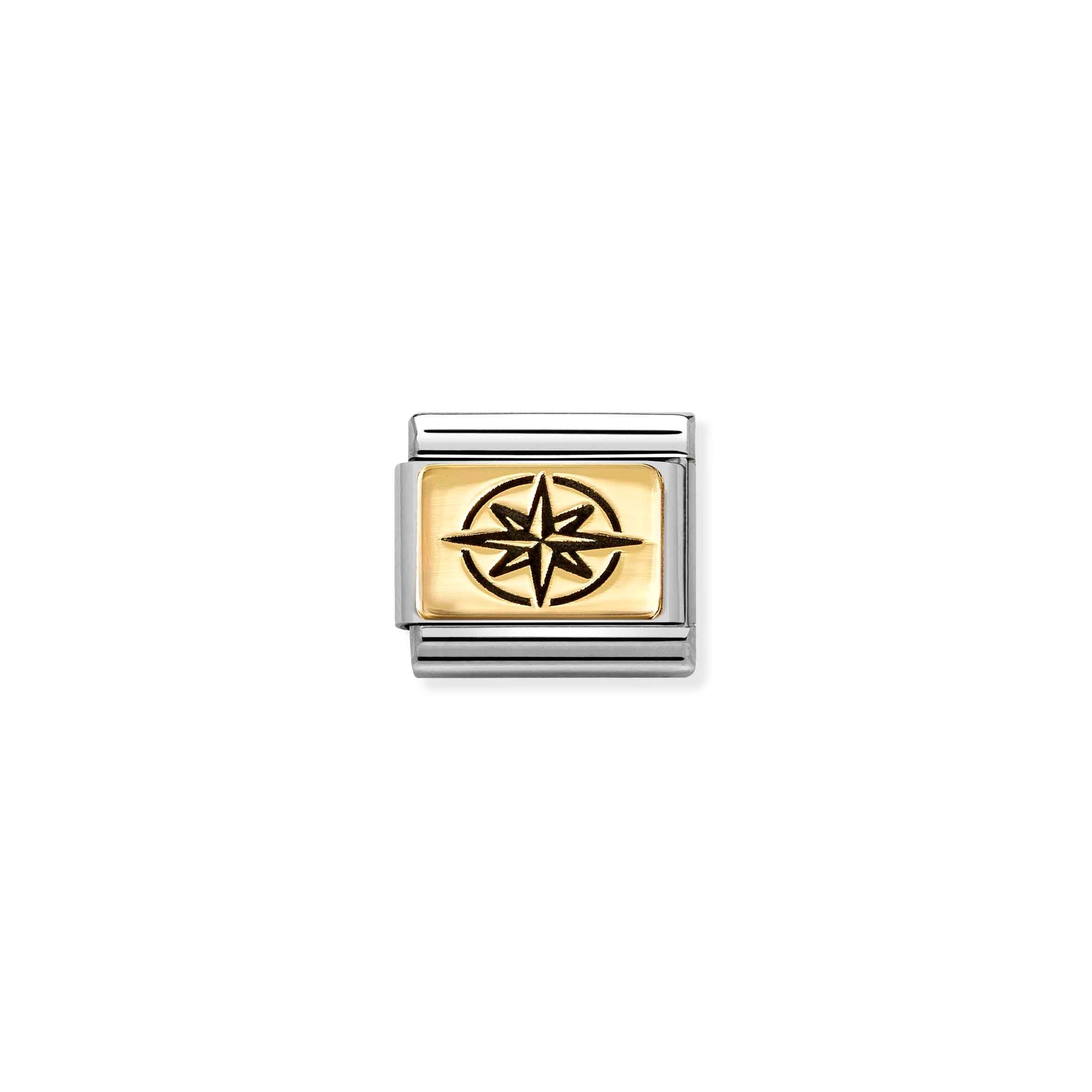 Nomination Composable Classic Wind Rose Charm