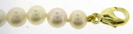 Noriko Freshwater Pearl Bracelet with 9ct Yellow Gold Clasp