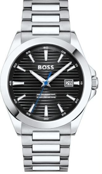 BOSS Mens Hero Chronograph Black 43mm Watch