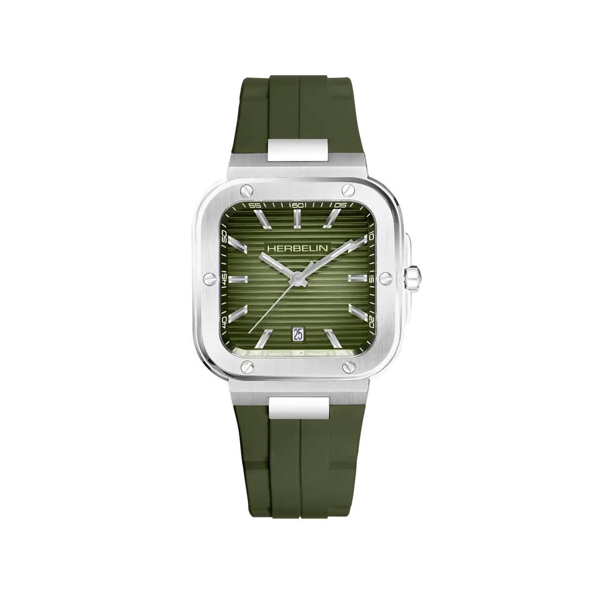 Herbelin Gents Cap Camarat Green 39mm watch