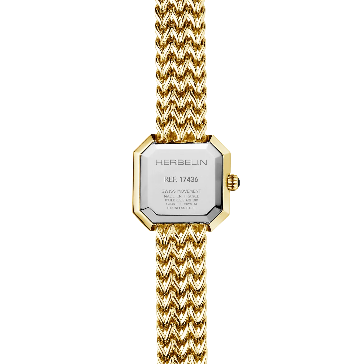 Herbelin Ladies Octogone White Mother of Pearl 22.2x22.2mm watch