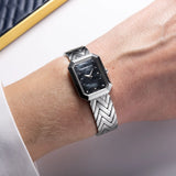 Herbelin Ladies Octogone Black Mother of Pearl 20.4x26.4mm watch