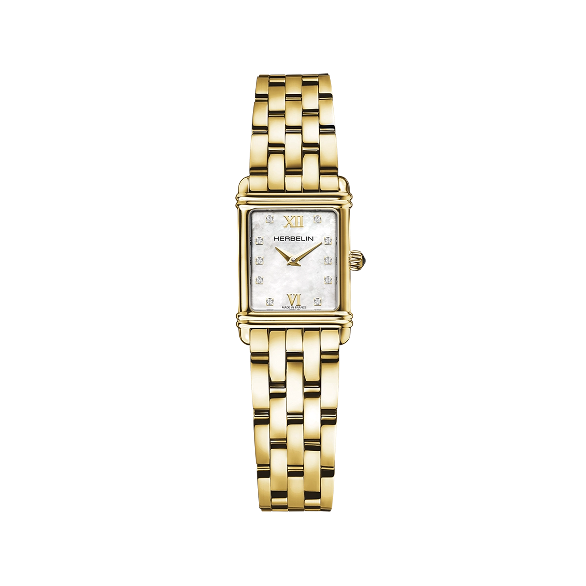 Herbelin Ladies Art Deco Mother of Pearl 20.3x24.4mm watch