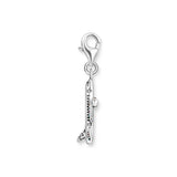 Thomas Sabo Blackened Silver Aeroplane Charm