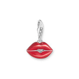 Thomas Sabo Blackened Silver Pout Charm