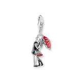 Thomas Sabo Blackened Silver Kissing Couple Charm