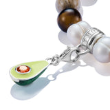 Thomas Sabo Blackened Silver Avocado Charm