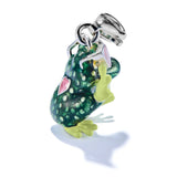 Thomas Sabo Blackened Silver Festival Frog Charm