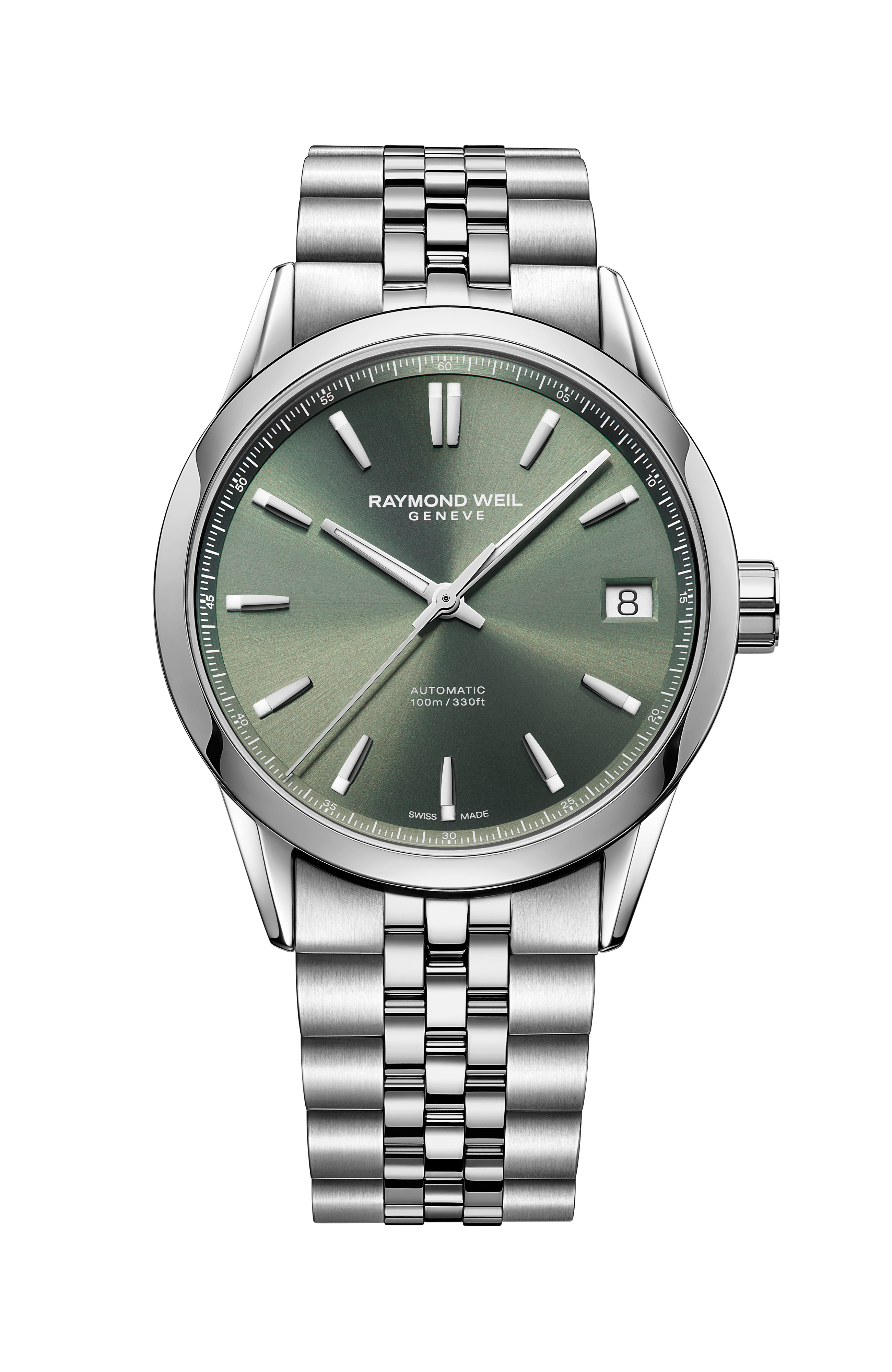 Freelancer Automatic 40 mm Mens Watch Green Dial