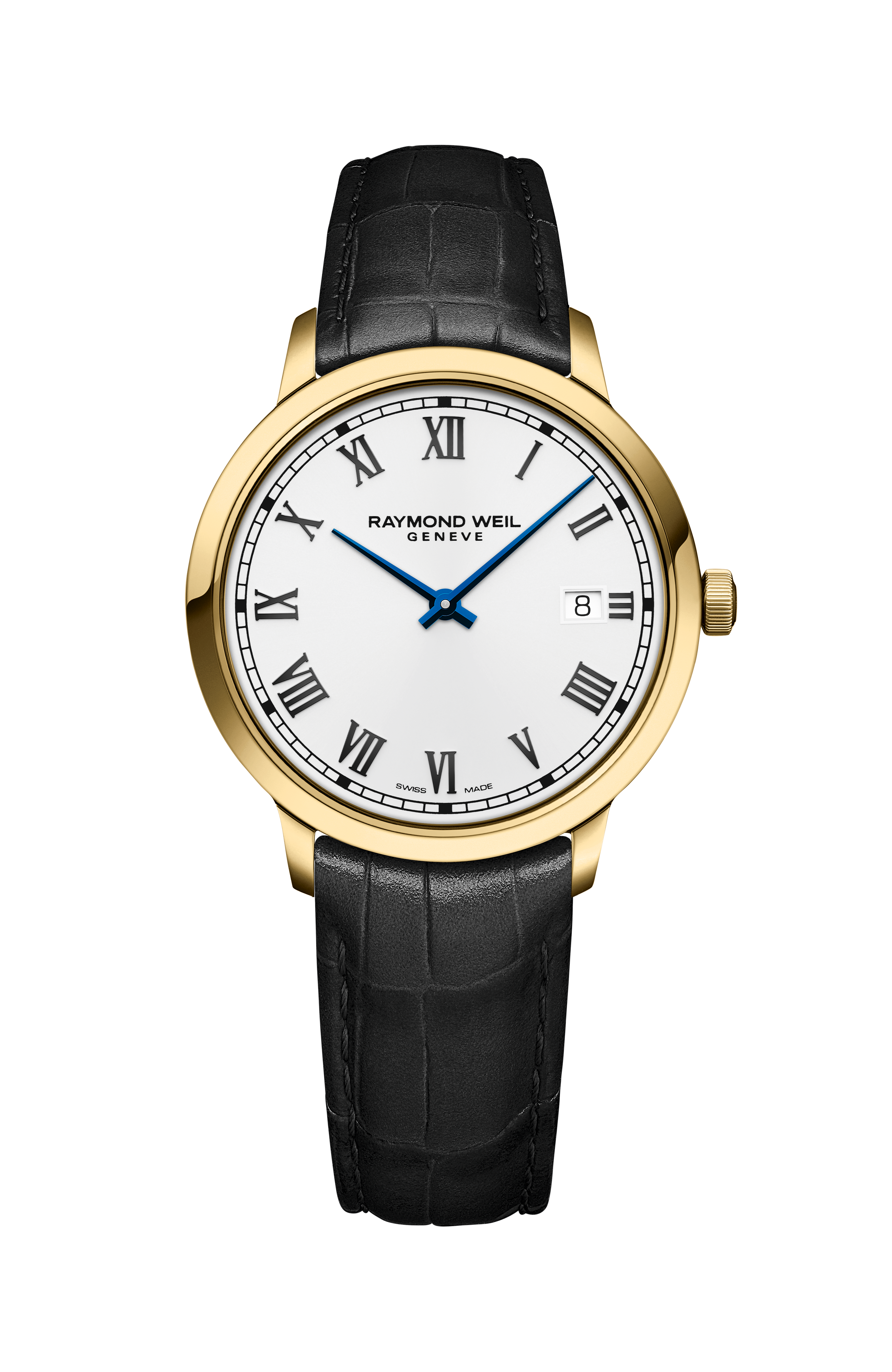 Raymond Weil Toccata Classic Gold PVD Leather Watch