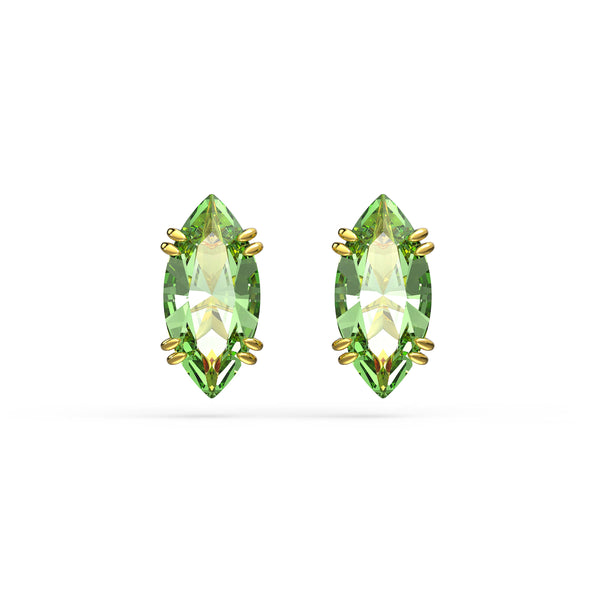 Swarovski Gema Stud Earrings - Green