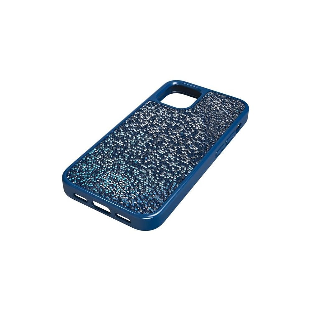 Swarovski Glam Rock Smartphone Case, iPhone® 12 Mini, Blue
