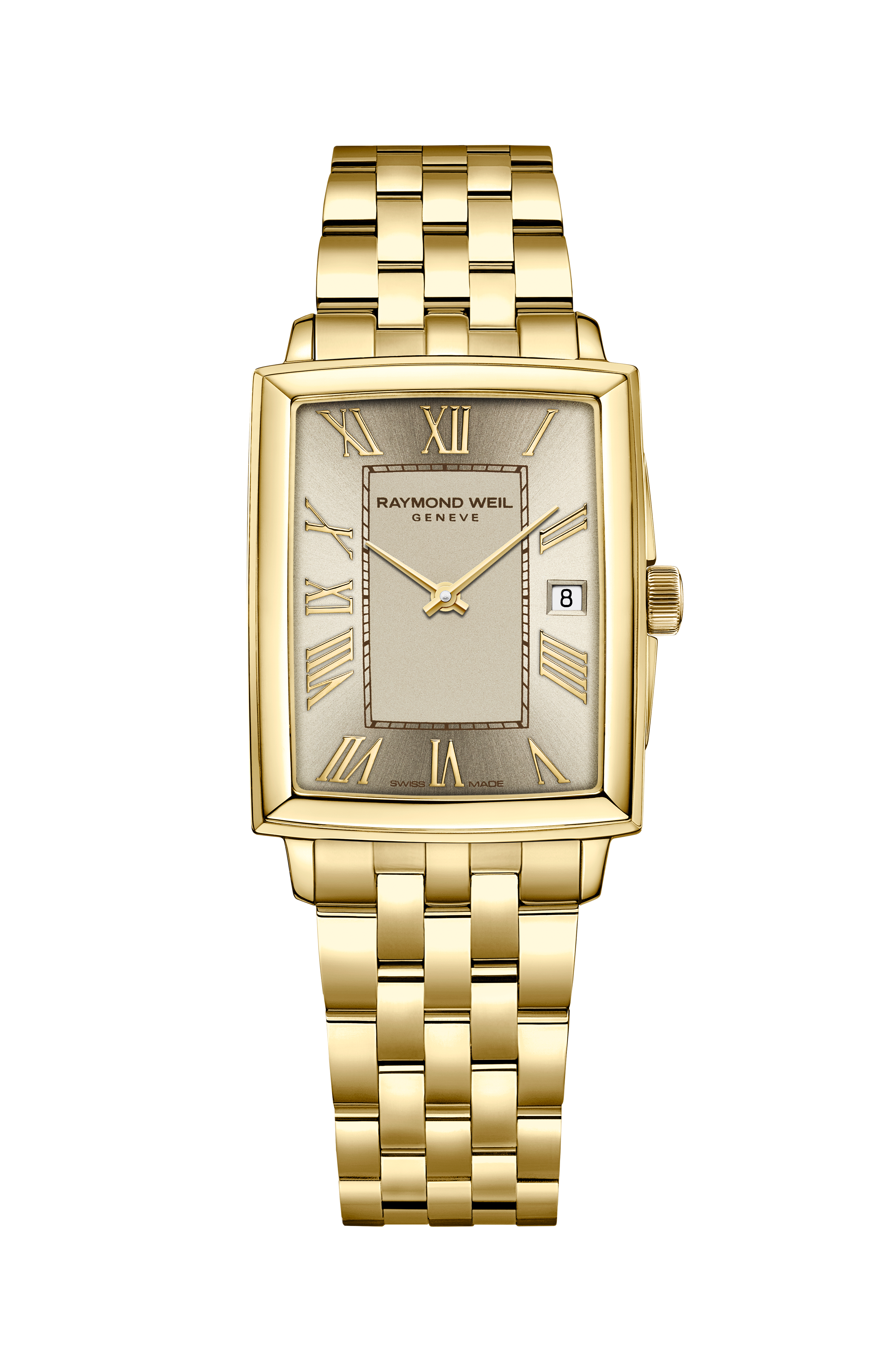 Toccata Quartz 22.6 x 28.1 mm Ladies Watch Gold PVD Champagne Dial