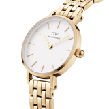 Daniel Wellington Ladies Petite Link White 28mm Watch